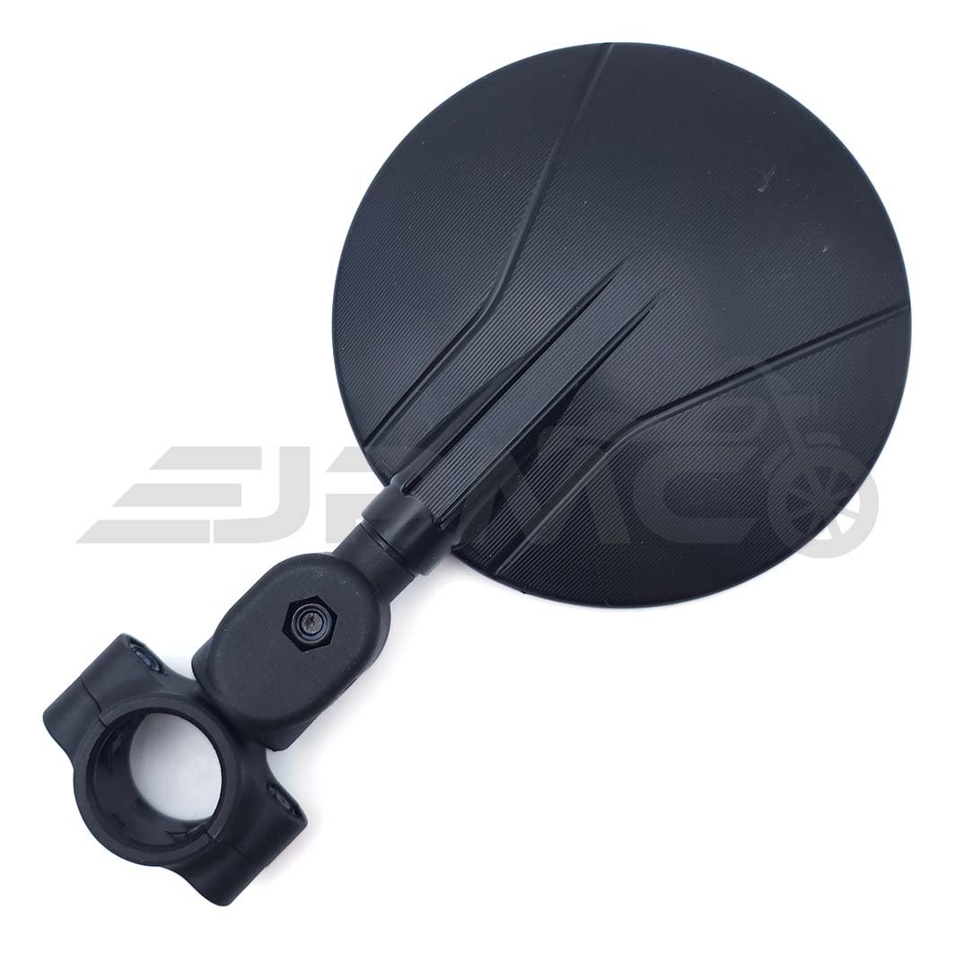 JPMC - Spiegel - Schwarz - Klemmung 22-24 | verstellbar | Ø 105mm | E-geprüft JPMC - Spiegel - Schwarz - Klemmung 22-24 | verstellbar | Ø 105mm | E-geprüft