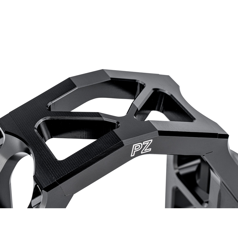 PZ-Tuning CNC Gabelversteifung Schwarz – mit Teilegutachten für Simson S50, S51, S70, S53, S83