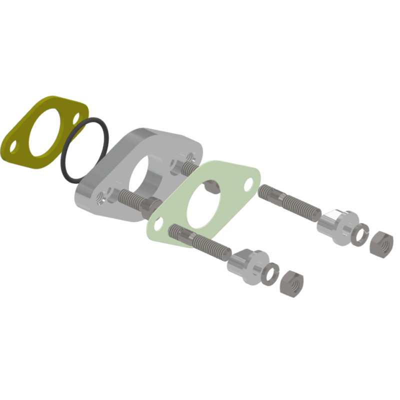 Adapter SET f. Mikuni VM20 Vergaser Adapter SET f. Mikuni VM20 Vergaser